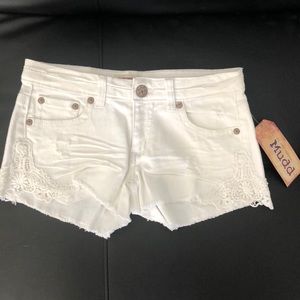 Mudd shortie shorts size 5 NWT
